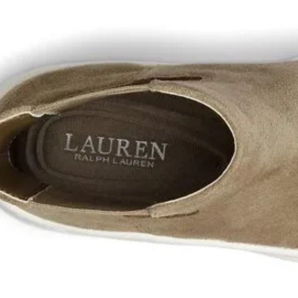 Lauren Ralph Lauren NWT Rylee Suede Slip On Sneaker Boot (8) - Picture 13 of 16